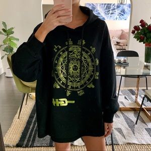 I am Gia hoodie new xs